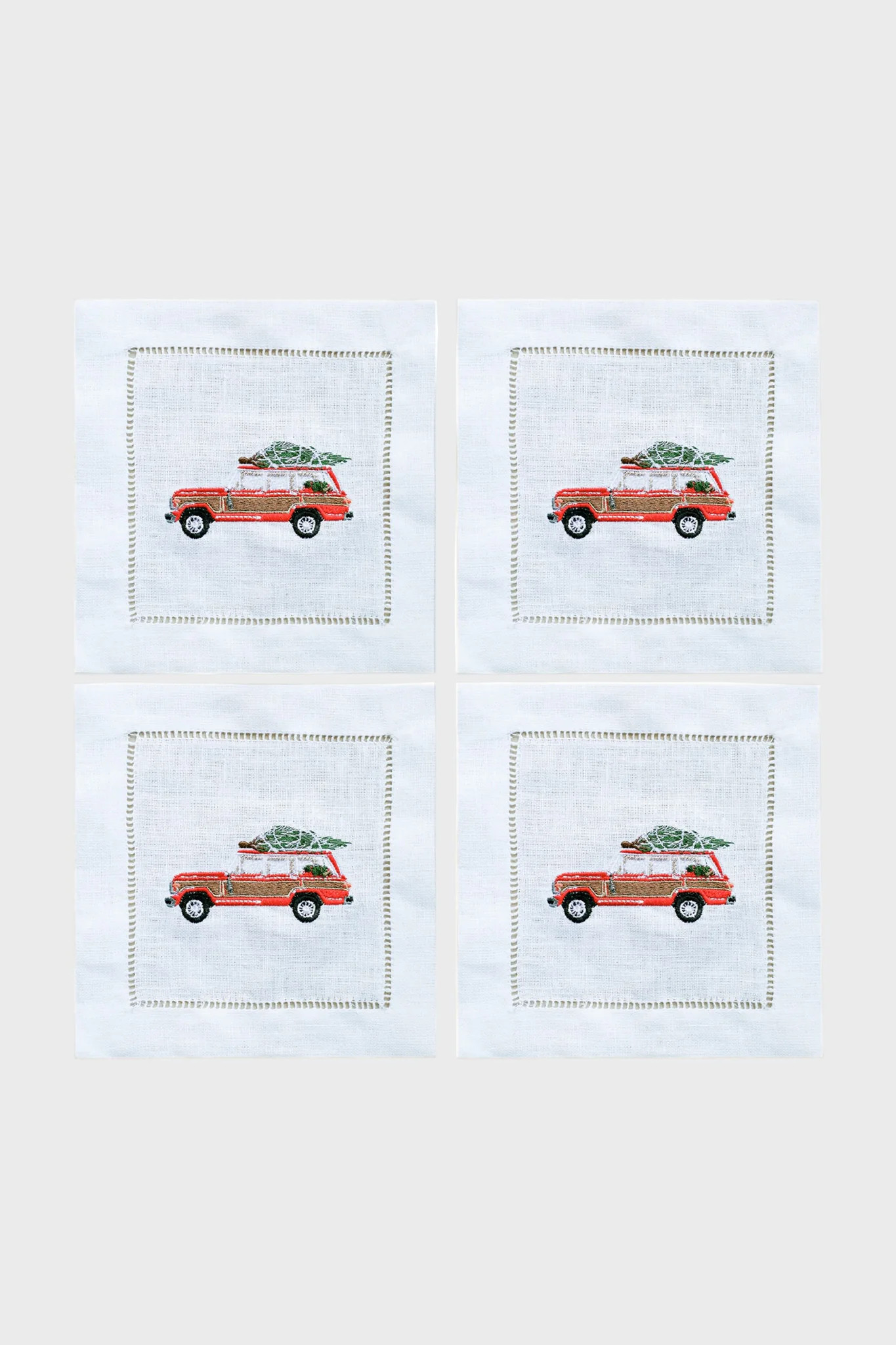 Woody Tree Cocktail Napkins (Set of 4) | Tuckernuck (US)