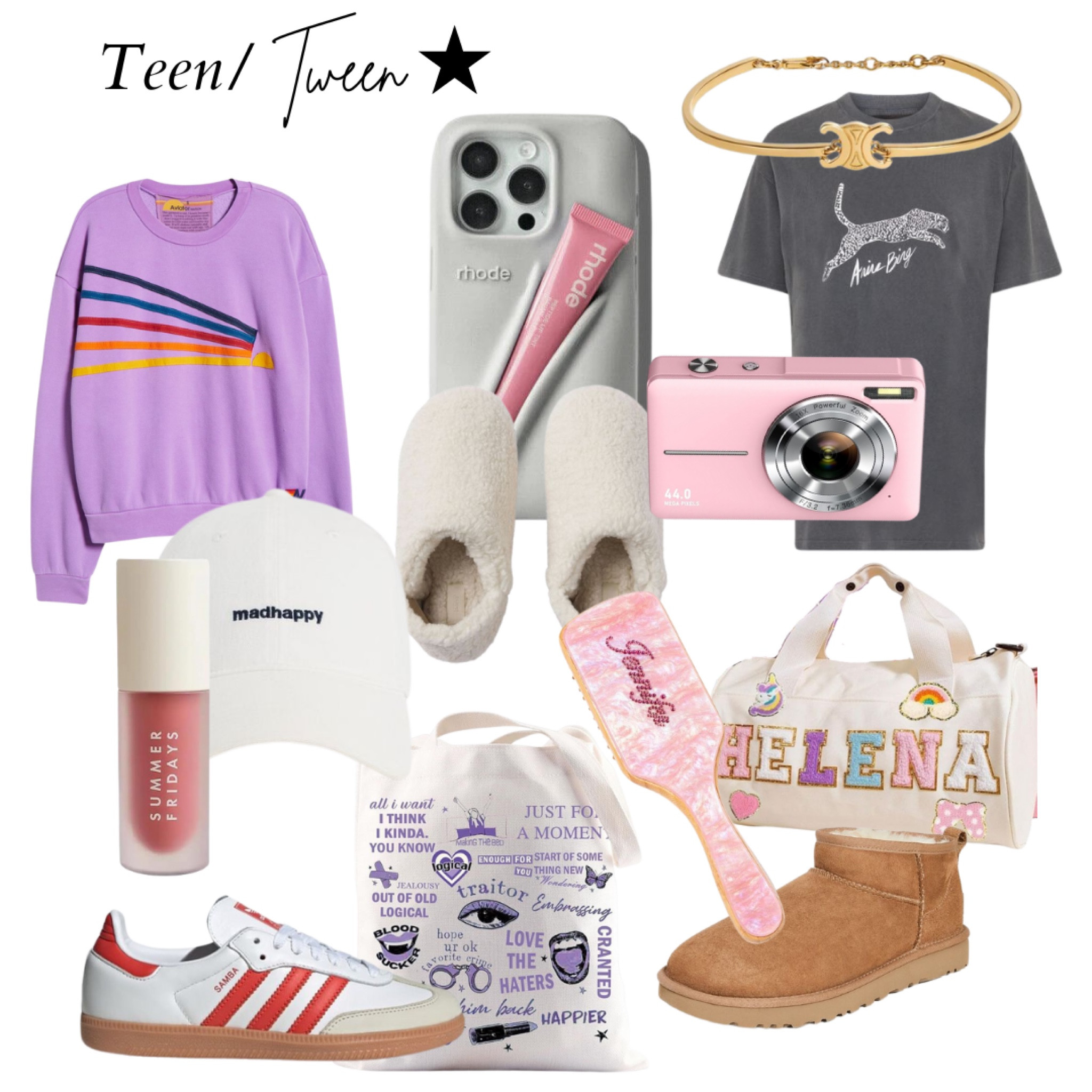 Gifts for your teen/tween that are just so adorable. Shop it below. 

#LTKStyleTip #LTKGiftGuide #LTKHoliday