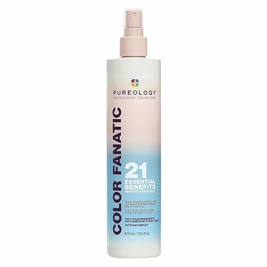 Pureology Color Fanatic Multi-Tasking Leave-In Spray, 21 Benefits for All Hair Types, Heat Protec... | Amazon (US)