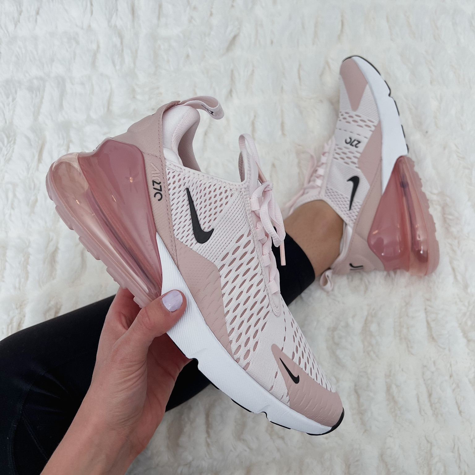 Athletic Shoes Air Max 270 Pink And Orange Nike Air Max 270