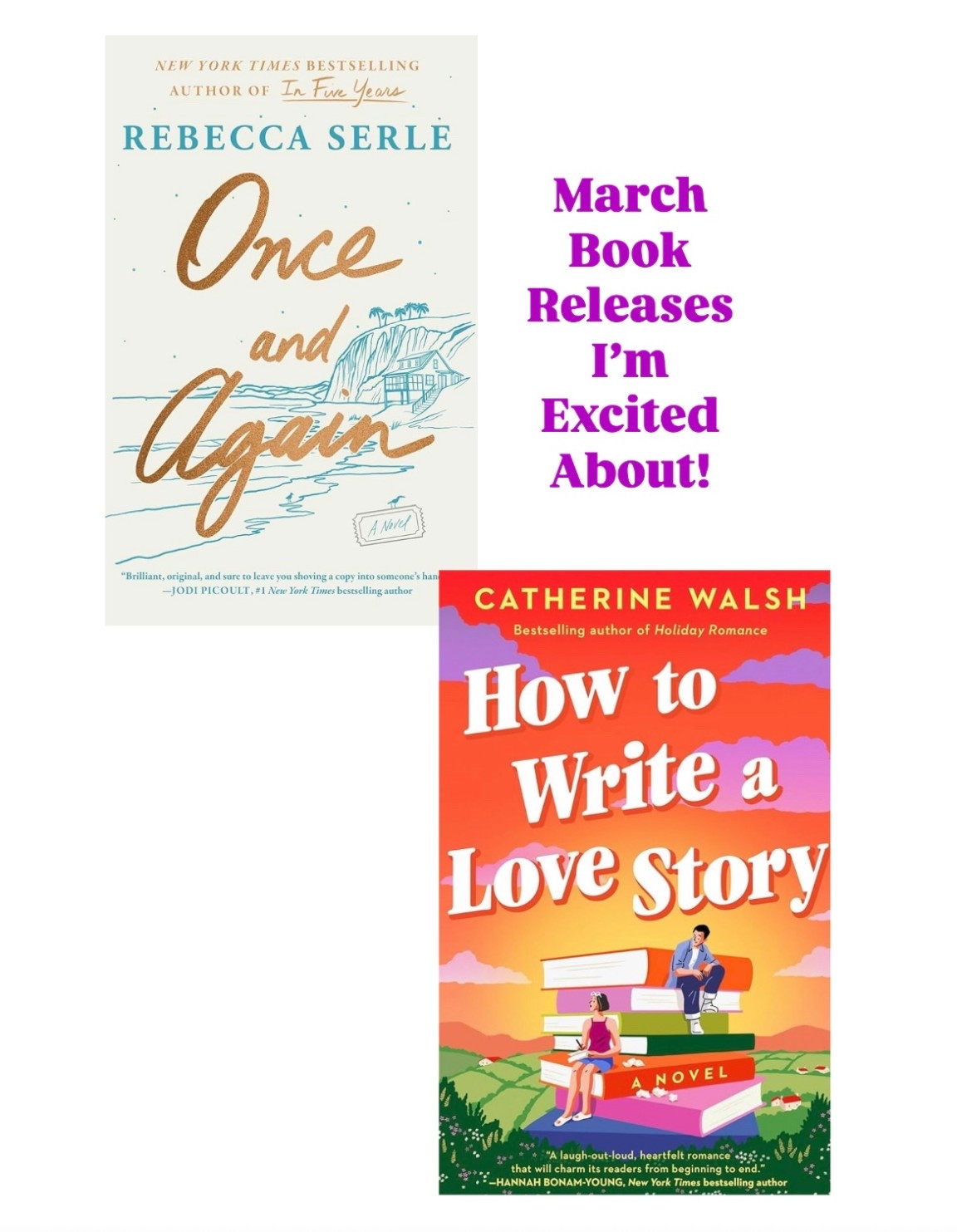 Worth Pre-Ordering! 📚 
March reads releases from 2 of my favorite authors in the next weeks!



#LTKSeasonal