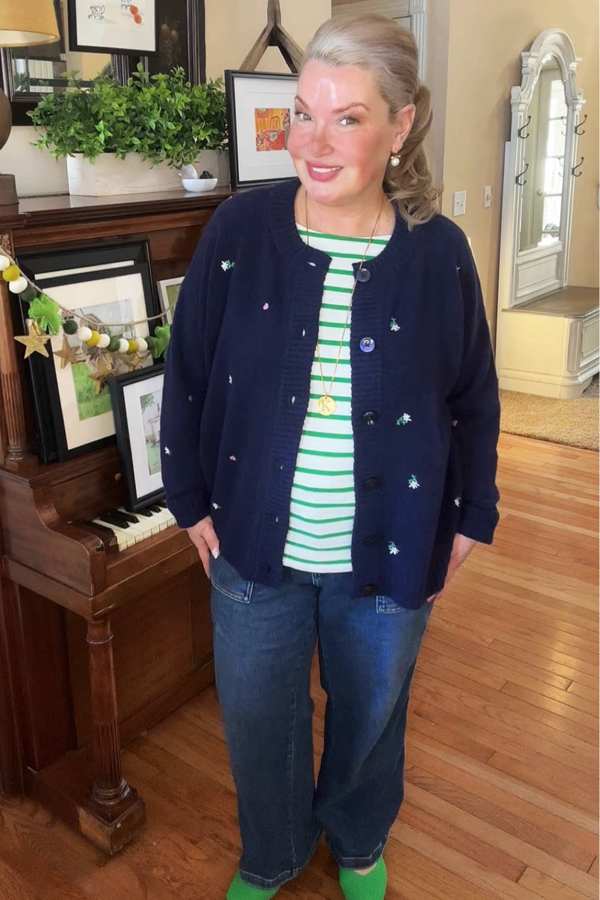 Kelly Green & Navy

#LTKStyleTip #LTKShoeCrush #LTKPlusSize