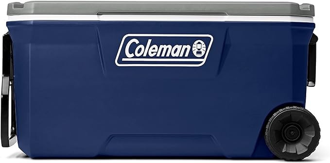 Coleman Classic Series Insulated Portable Wheeled Cooler, Leak-Resistant Outdoor Hard Cooler Keep... | Amazon (US)