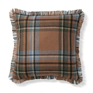 Farmhouse Fall Plaid Pillows | Grandin Road | Grandin Road