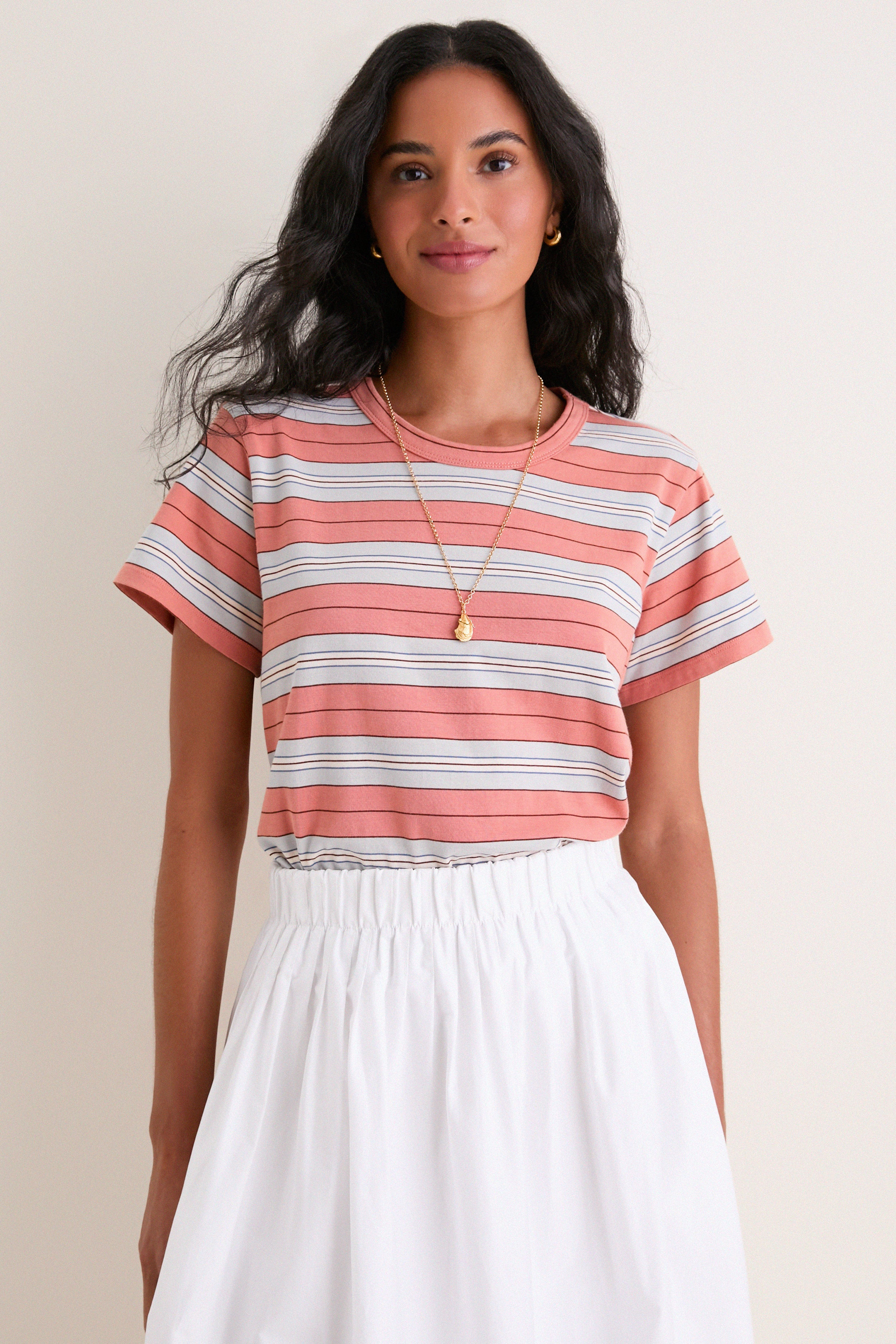 Sicilian Stripe Parker Classic Tee | Tuckernuck (US)