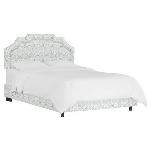 Lola Bed, Ranjit Floral, Sage | One Kings Lane