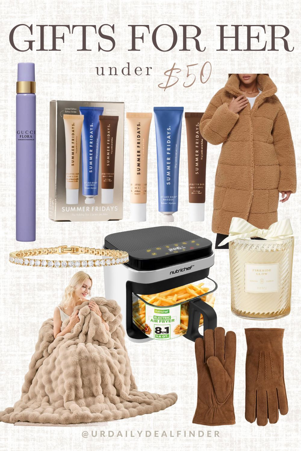 Gifts For Her 🎁 that she is sure to love and use year round! #giftideas #giftsforher #giftsformom 

 #LTKGiftGuide #LTKselfcare #LTKFindsUnder50