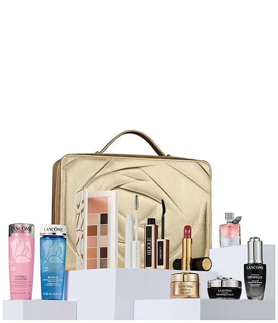 Holiday Beauty Box $79.00 with any $42 Lancome purchase, a $588 value! | Dillard's