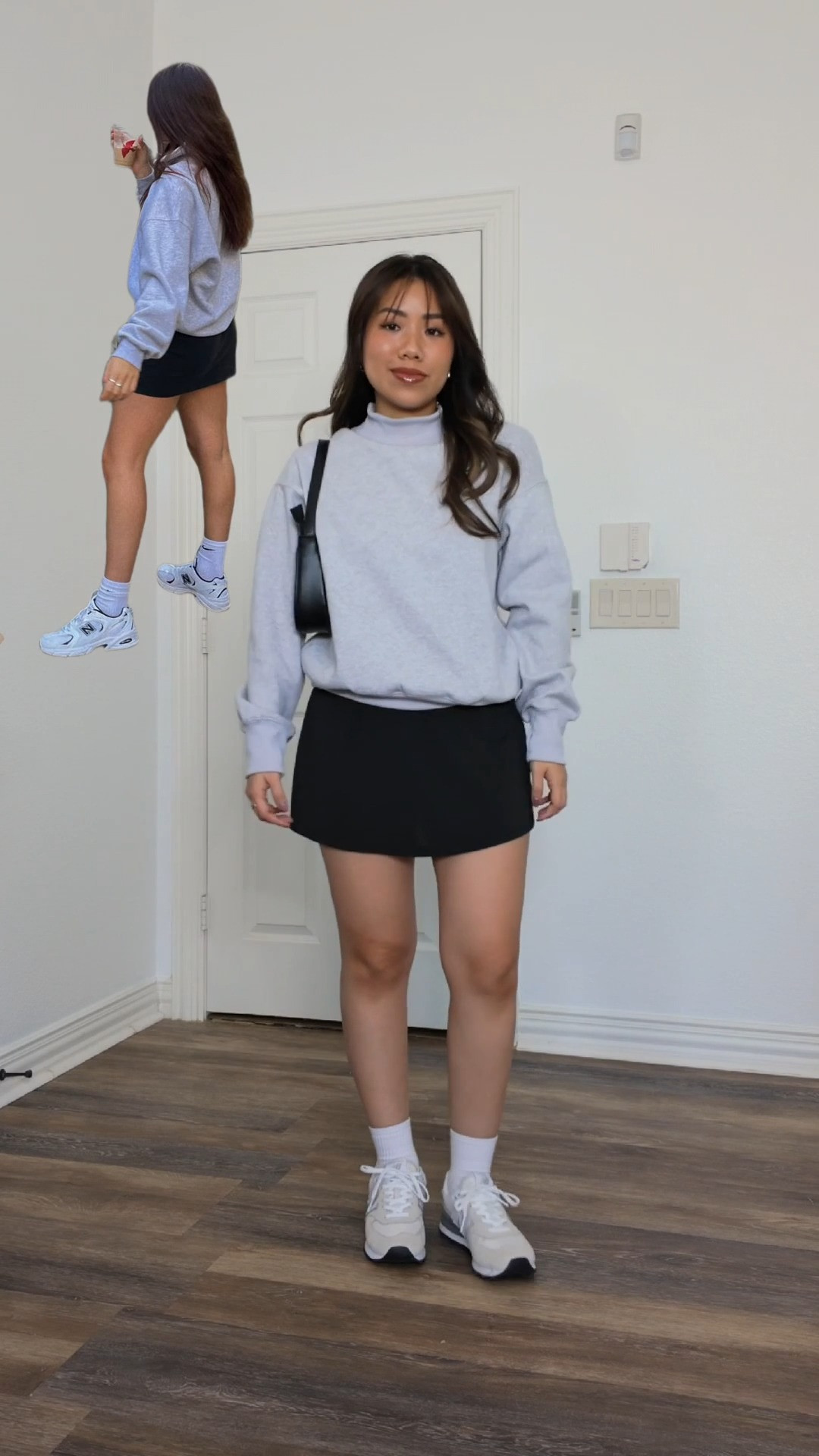 Recreate Pinterest outfit with amazon finds. Wearing top size S, skirt size M, shoes size 6.5 

 #LTKPetite #LTKFindsUnder50 #LTKStyleTip