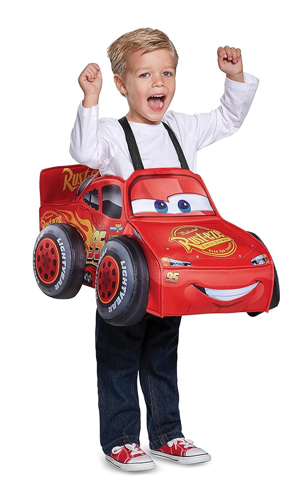 Disguise Lightning McQueen 3D Toddler Costume | Amazon (US)