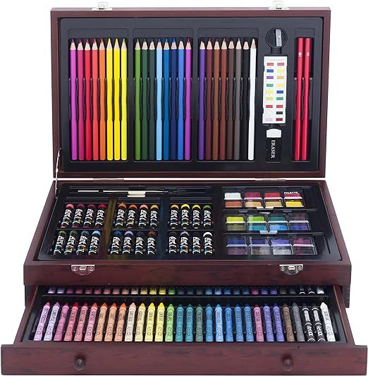 Art 101 142-Piece Wood Art Set Amazon Exclusive | Amazon (US)