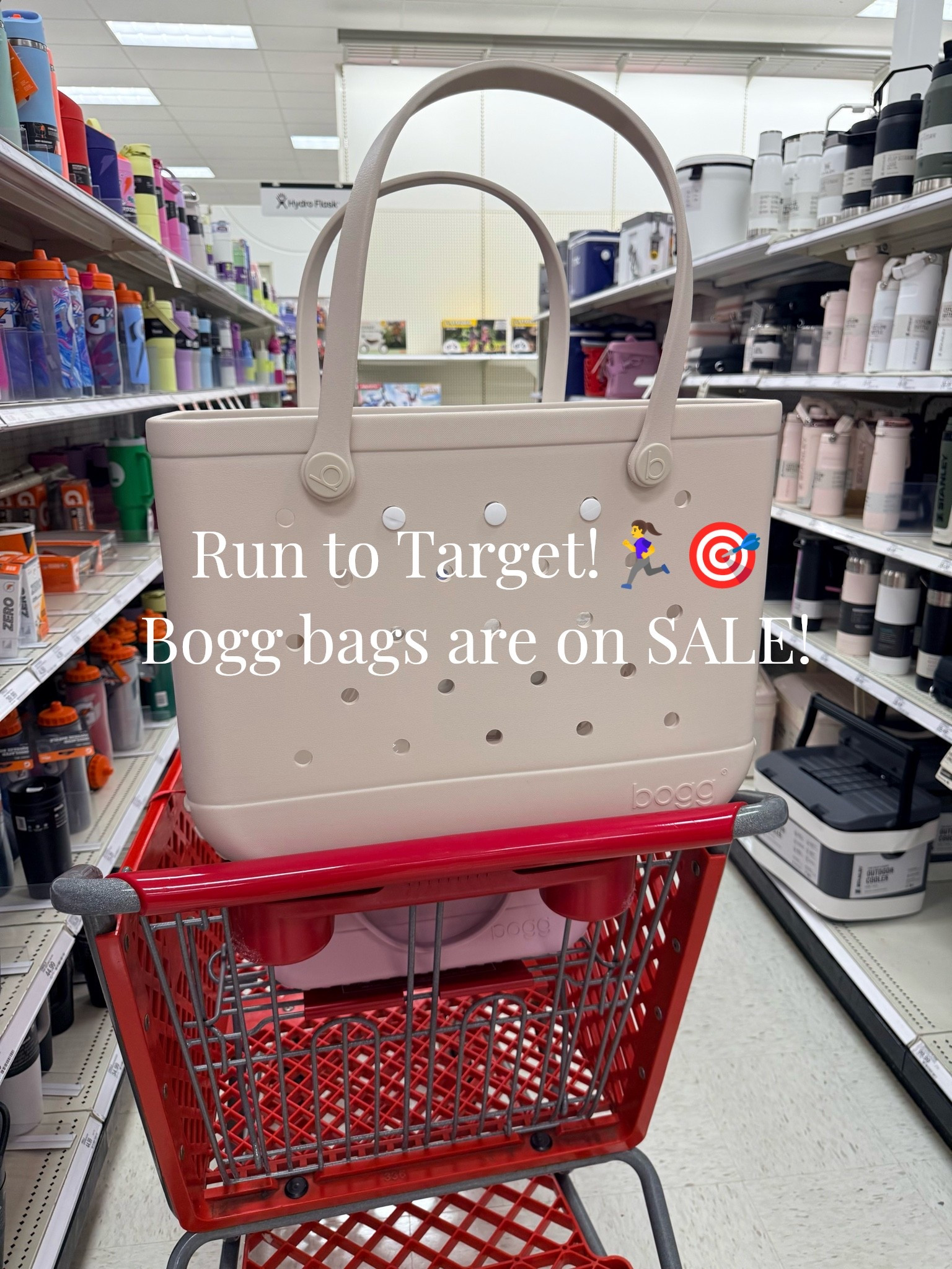 Run to Target!🏃‍♀️🎯 Bogg bags are the perfect tote for everything and it’s on SALE!