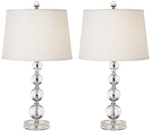 Herminie Stacked Ball Acrylic Table Lamp Set of 2 | Amazon (US)