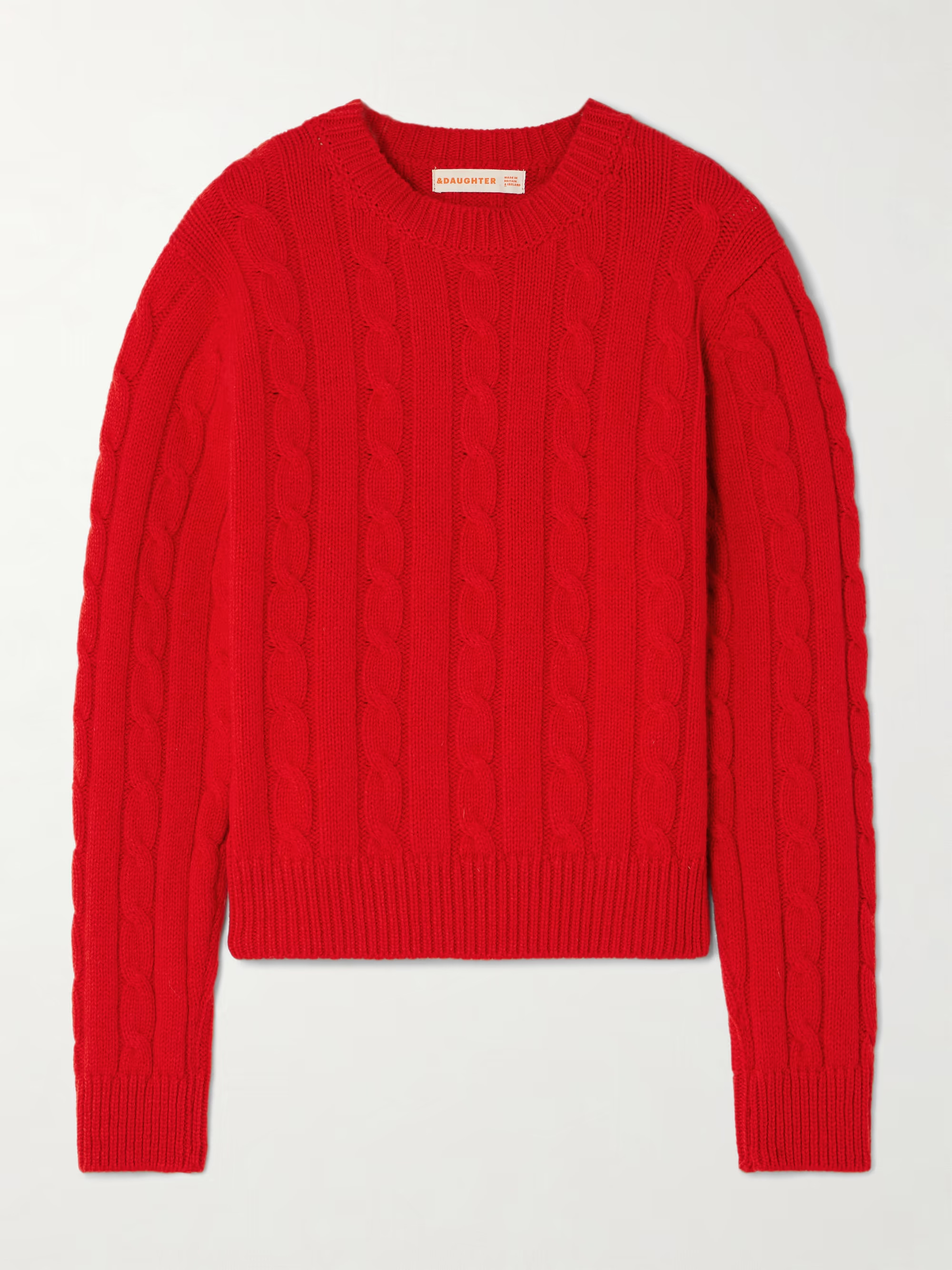 Cable-knit wool sweater | NET-A-PORTER (UK & EU)