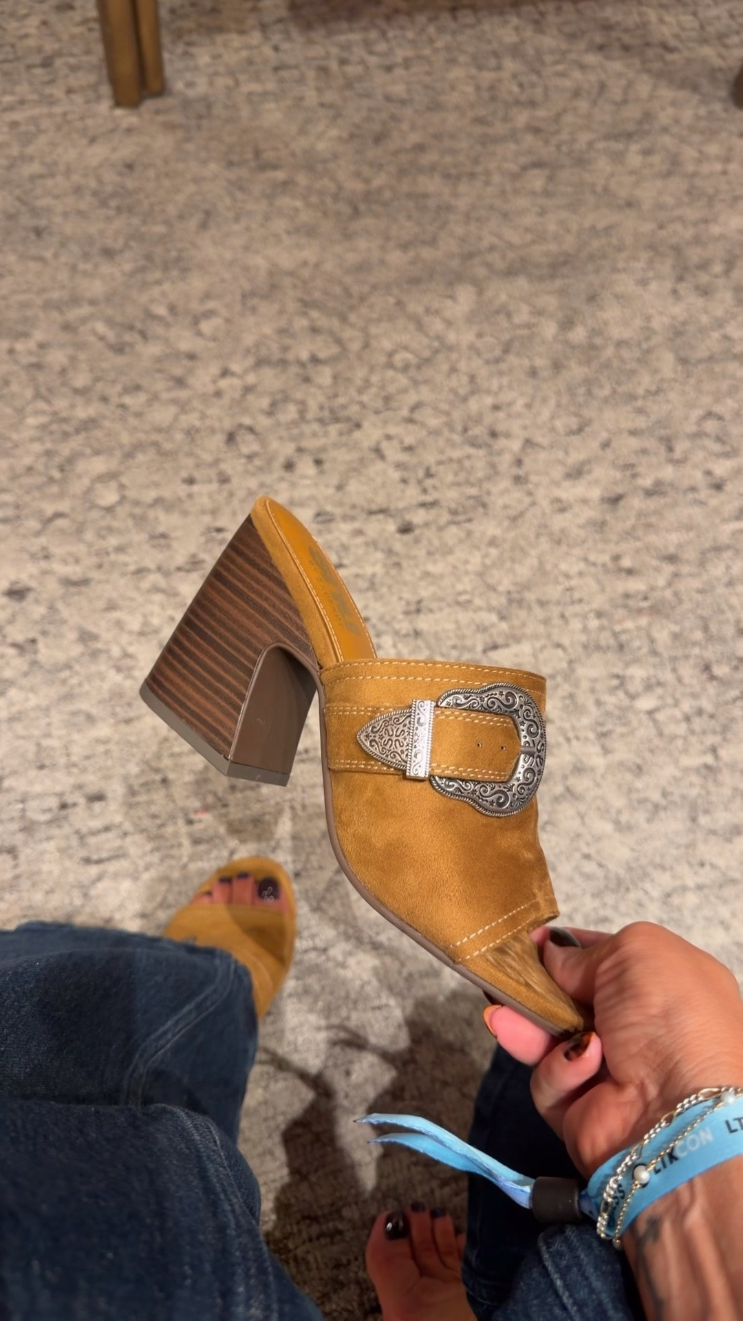 The shoe will be wearing all fall long! I love the western vibe but they were so comfortable + use STYLEDBYNINA40 to get 40% off

#LTKCon #LTKootd #LTKgrwm