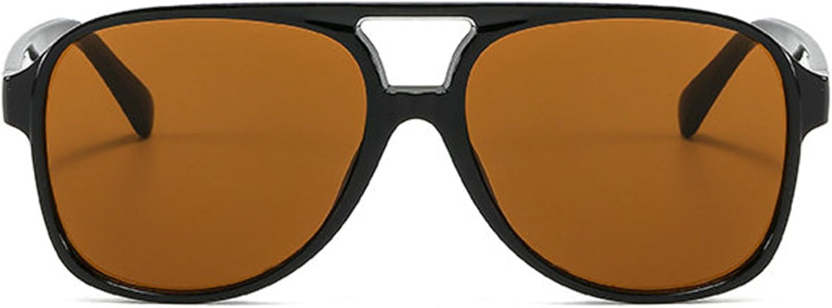 willochra Vintage oversized Double beam 70s Pilot Sunglasses Women Men Classic Large Squared Fram... | Amazon (US)