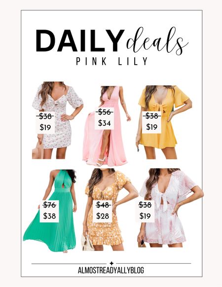 Scoring some daily deals with pink lily as they have a huge spring sale going on! 🙌🏼

If your looks for spring cocktail dresses or even prom dresses pink lily has some really good deals and cute styles! 

Easter dress | spring dress | spring break 

#LTKsalealert #LTKstyletip #LTKSeasonal