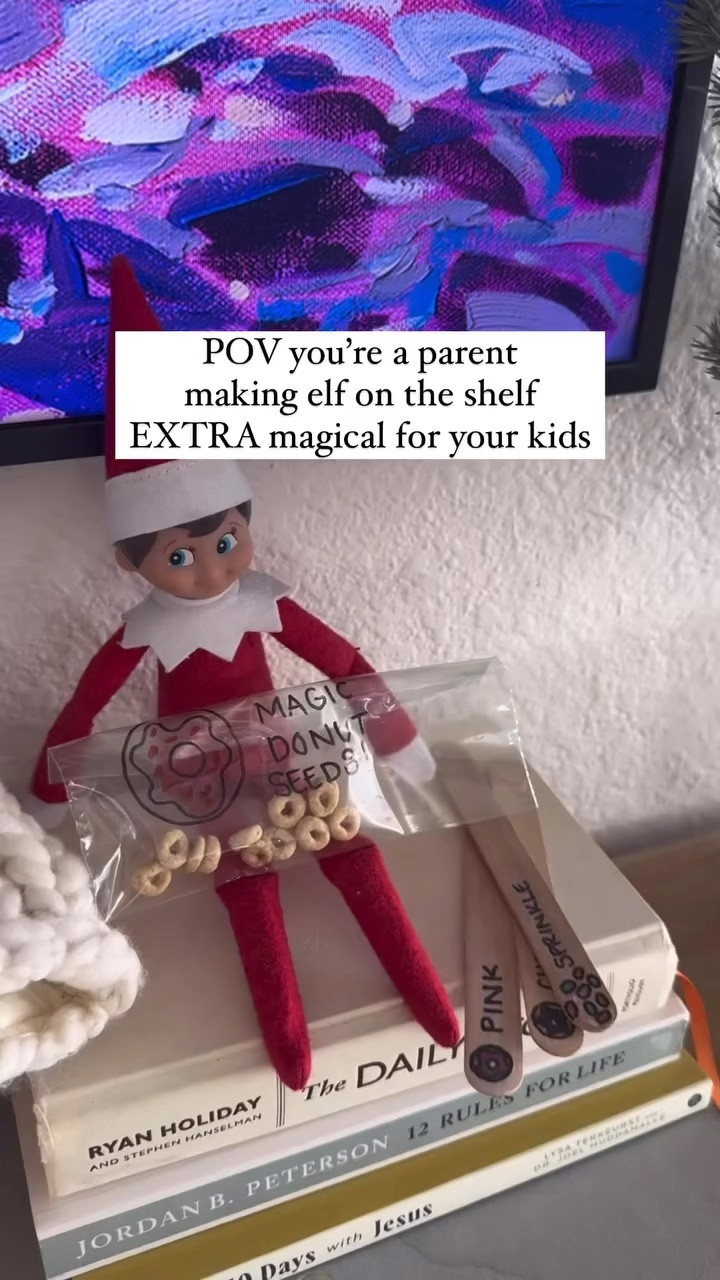 Magic Donut Seed Elf Inspo

#LTKFamily #LTKHoliday #LTKKids