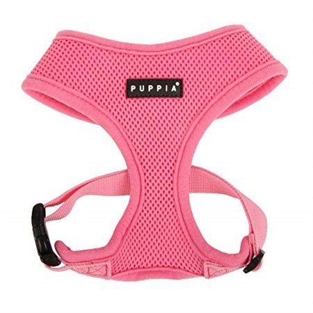 puppia soft dog harness, pink, xx-large | Walmart (US)