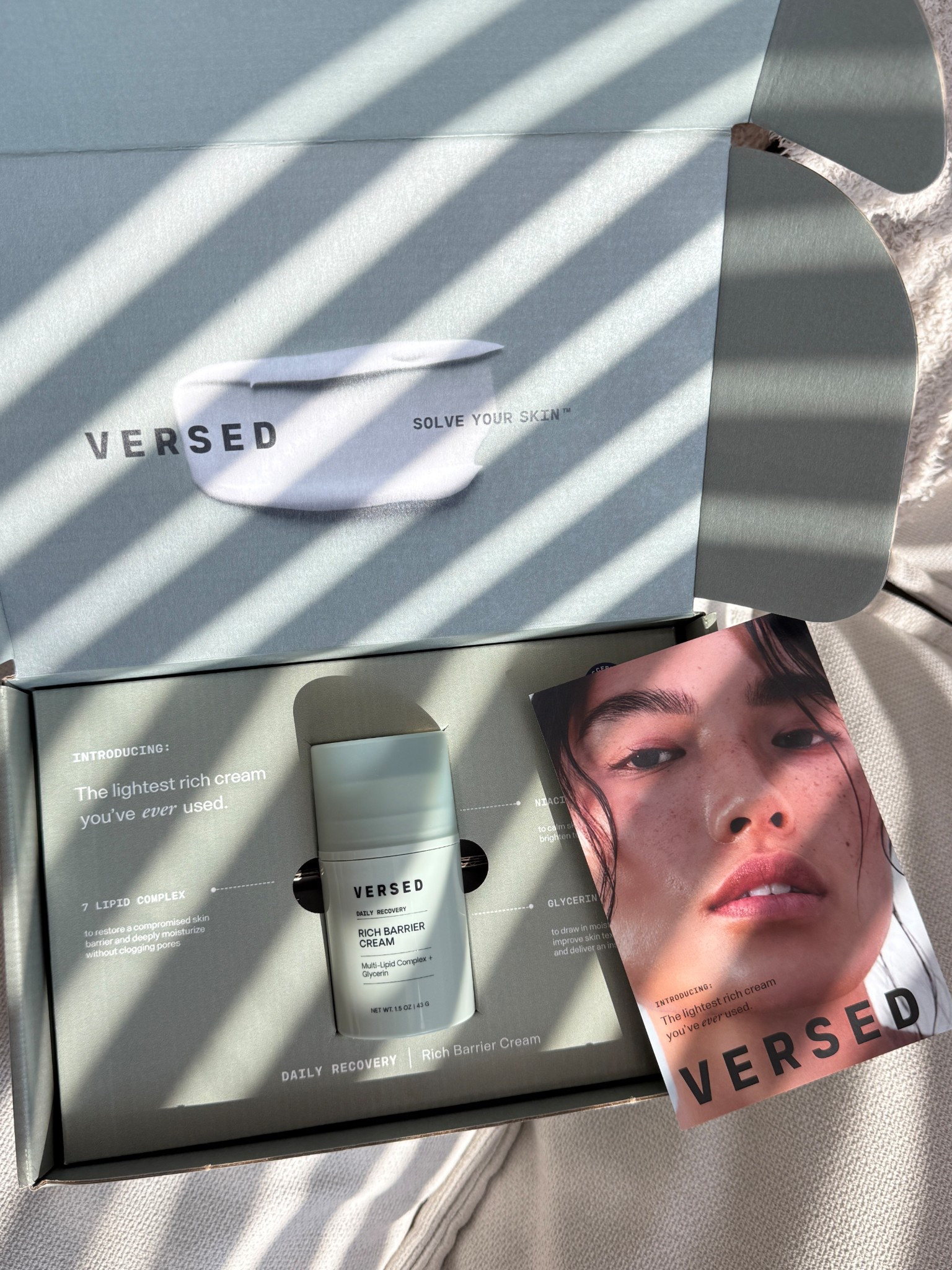 new moisturizing cream from Versed 💚