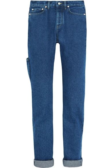 High-rise straight-leg jeans | NET-A-PORTER (UK & EU)