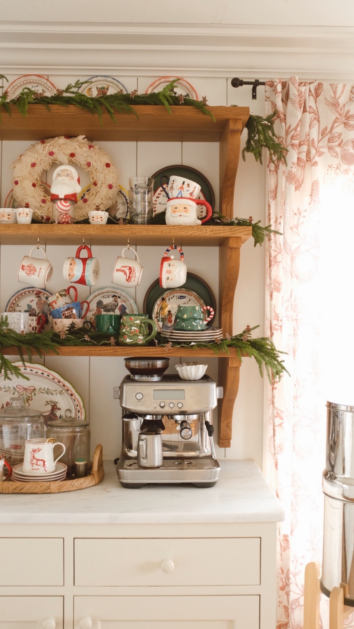 Christmas Coffee bar Santa mugs espresso machine 

#LTKSeasonal #LTKHome #LTKHoliday