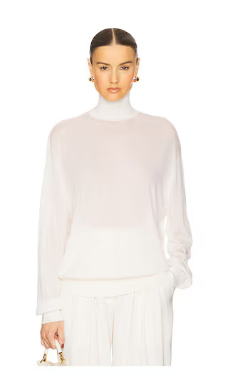 Madeira Turtleneck in Cream | Revolve Clothing (Global)