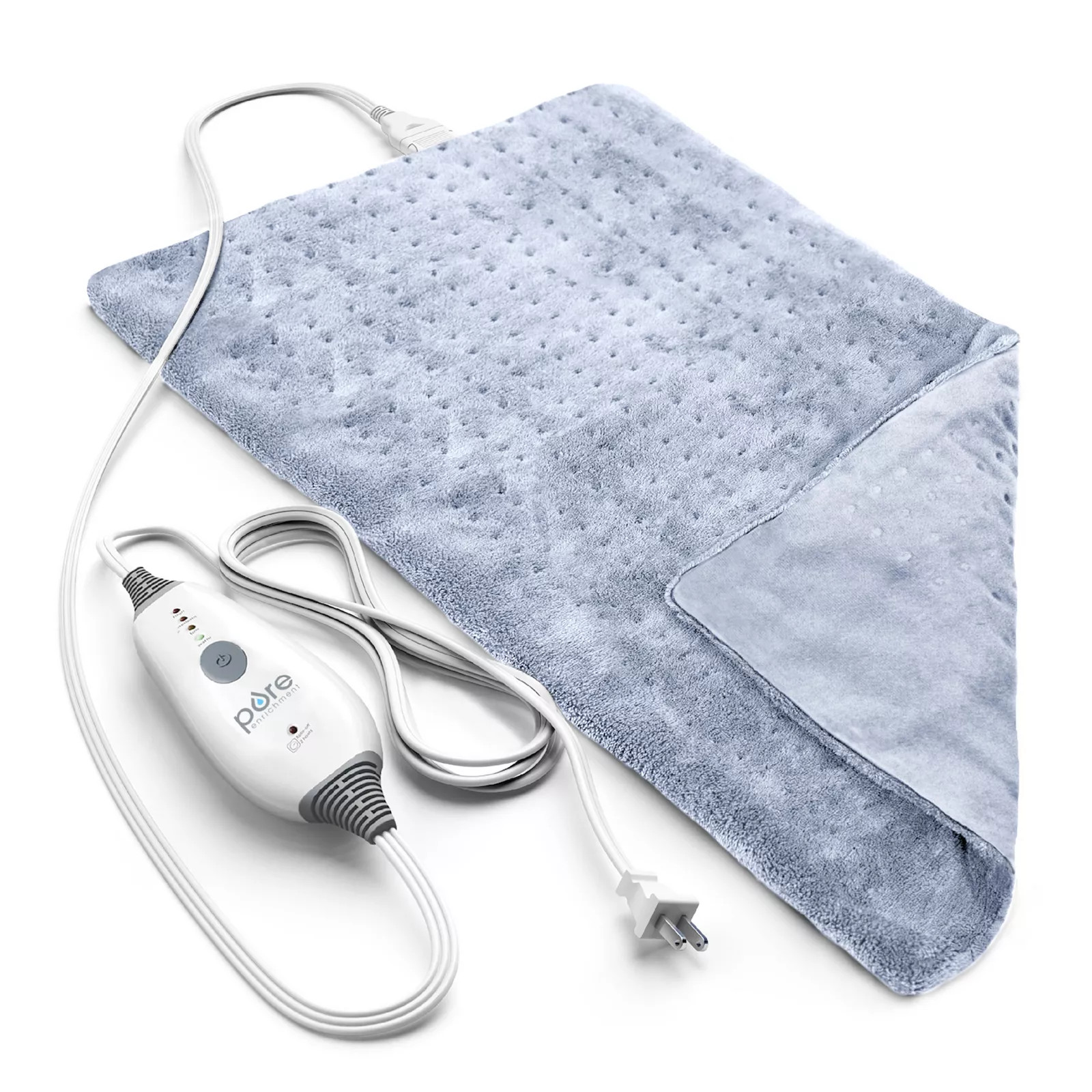 Pure Enrichment PureRelief Deluxe Heating Pad, Rain Blue | Kohl's