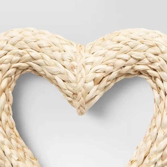 Woven Heart Wreath - Threshold™ | Target