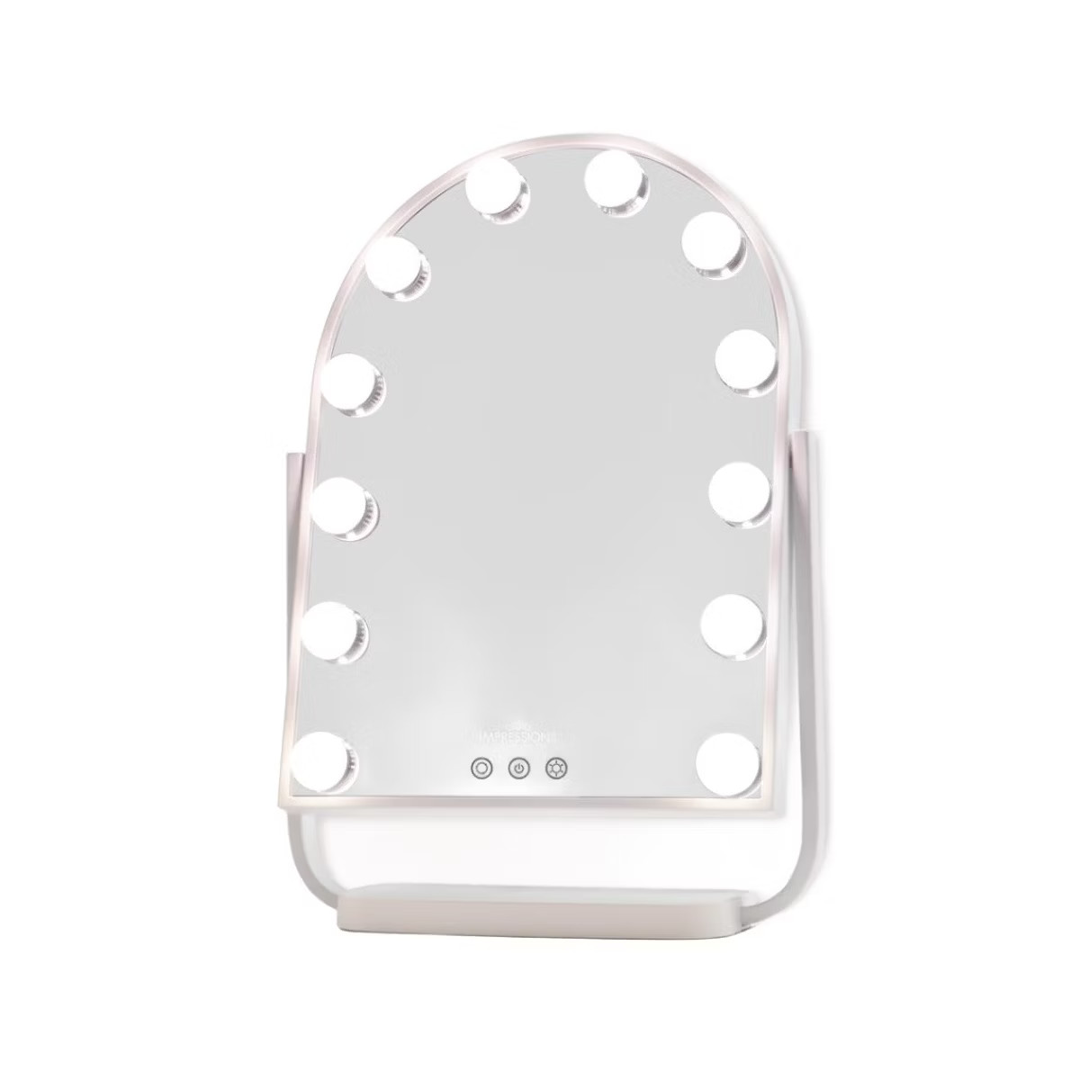 Impressions Vanity Curva Arch Tri-Tone LED Makeup Mirror | Target