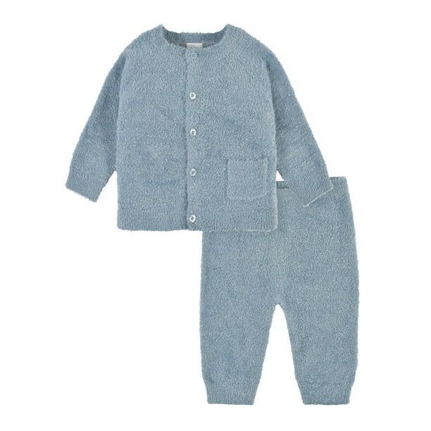 Modern Moments by Gerber Baby Boy or Girl or Neutral Cozy Sweater & Pant, 2-Piece Outfit Set (New... | Walmart (US)