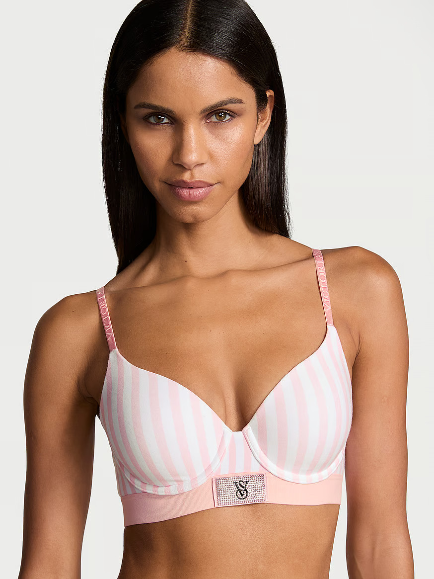 Shine Patch Lightly Lined Full-Coverage Bra | Victoria's Secret (US / CA )