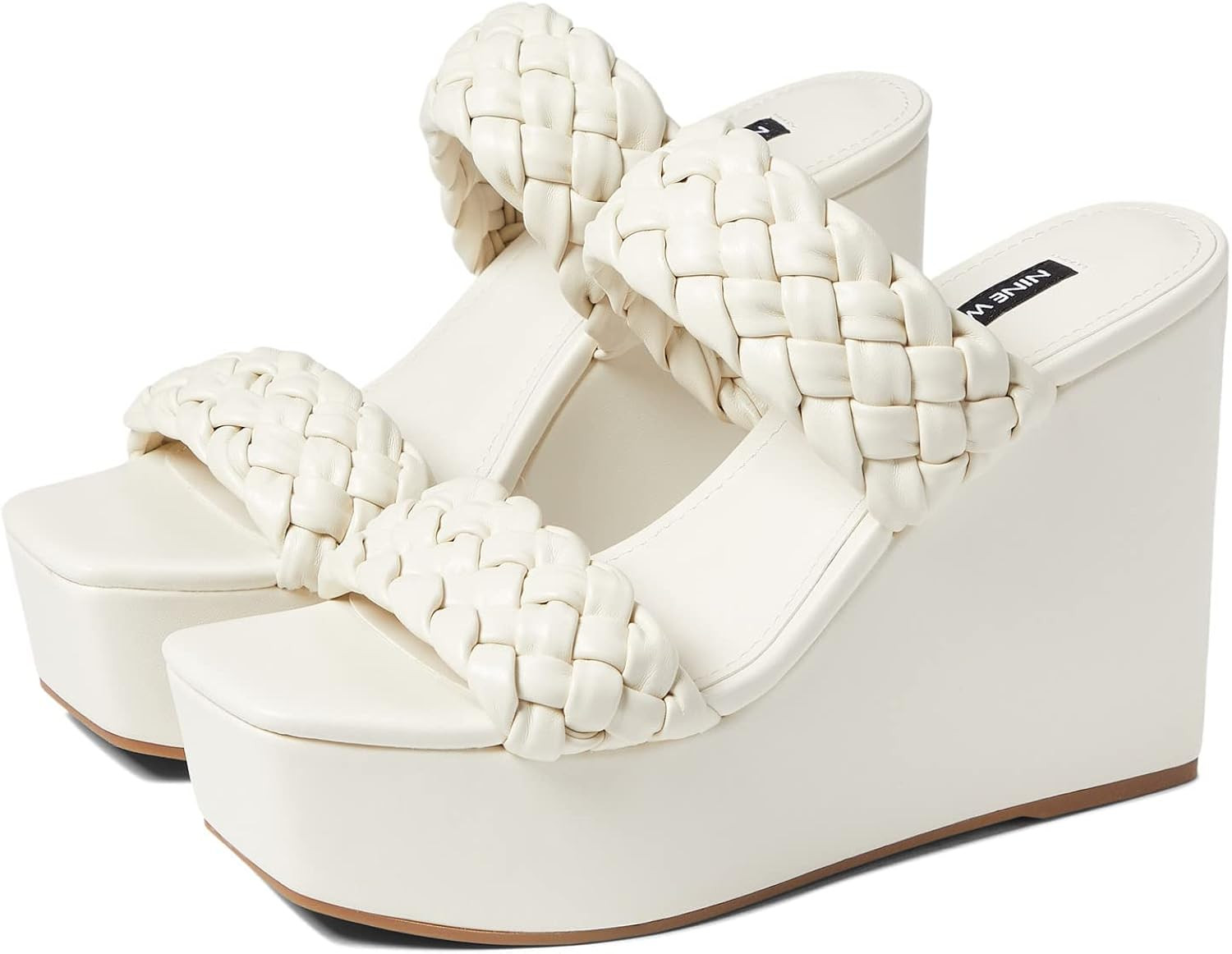 NINE WEST Women's Nessie Wedge Sandal | Amazon (US)