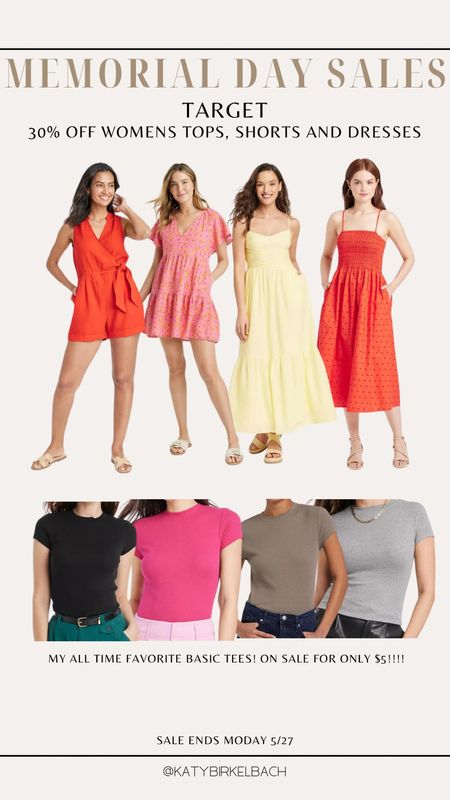 Target Memorial Day Sale! 30% women’s shorts, shirts & dresses!

#LTKGiftGuide #LTKSaleAlert #LTKStyleTip