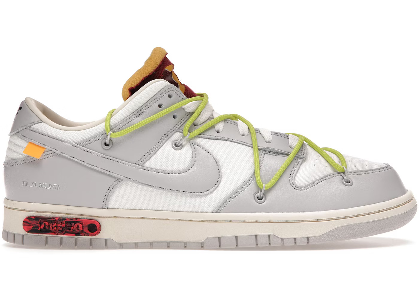 Nike Dunk Low Off-White Lot 8 | StockX