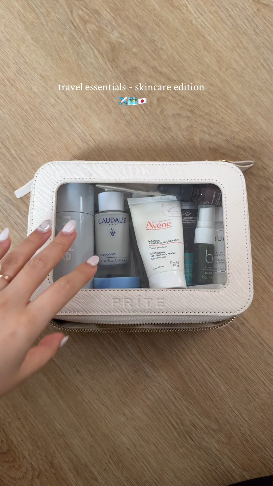 most travel friendly case with my essential pocket size skincare ✈️ 

 

#LTKtravel #LTKasia #LTKbeauty
