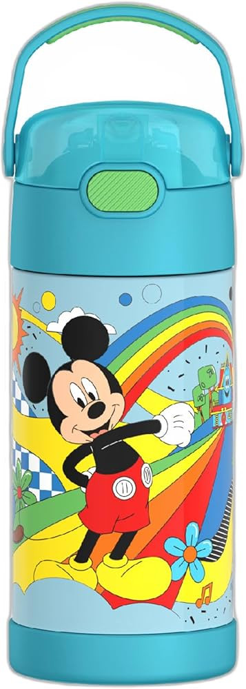 THERMOS FUNTAINER Water Bottle with Straw - 12 Ounce - Kids Stainless Steel Vacuum Insulated Wate... | Amazon (US)