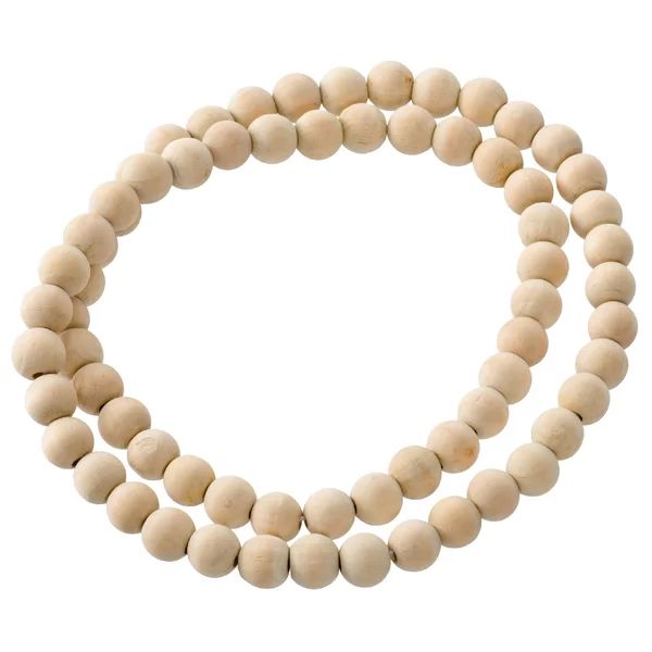0.6" H x 1.2" W x 19.7" D Scalzo Pine Sphere Beads Finial | Wayfair North America
