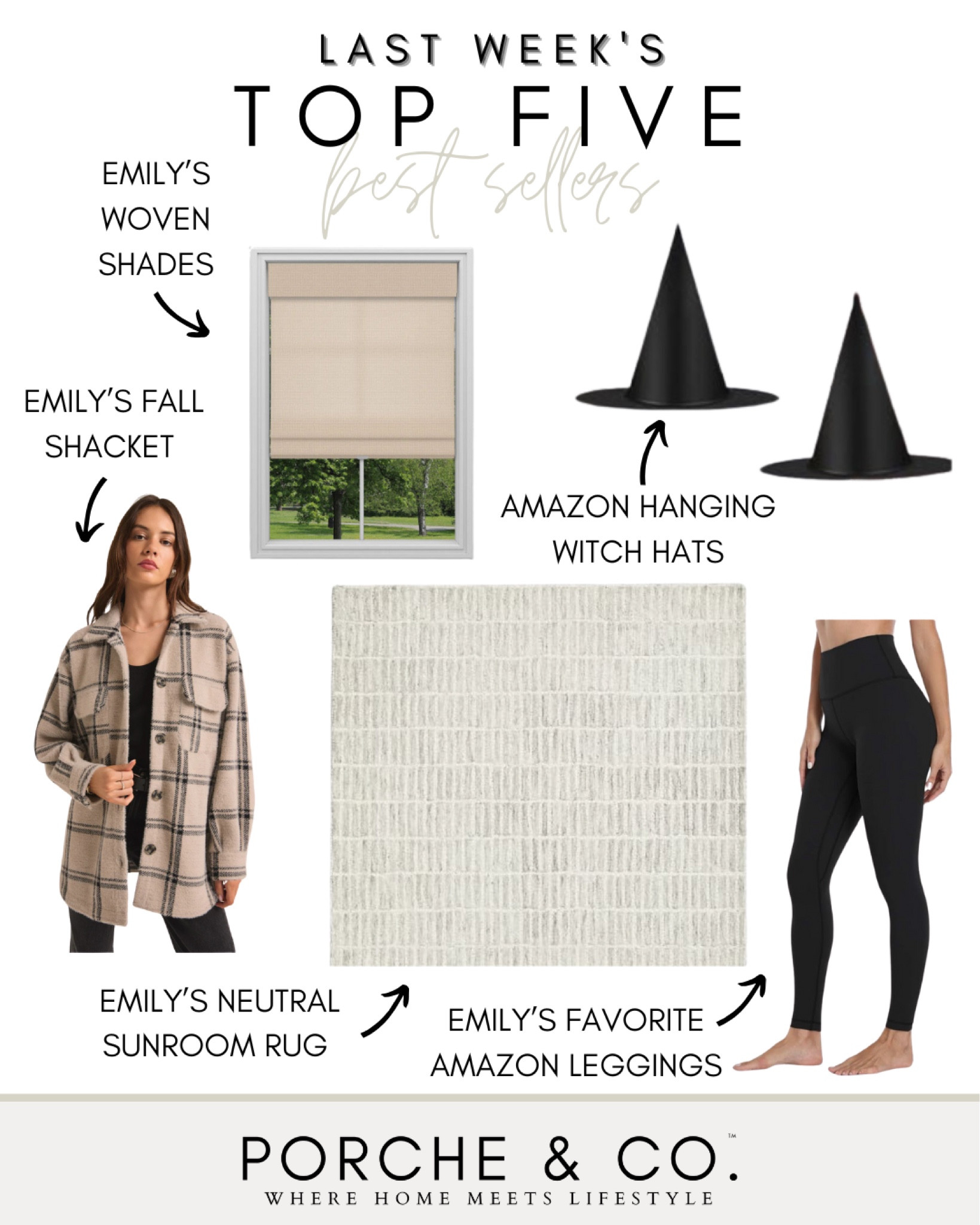 Best sellers, weekly top sellers, Amazon leggings, Amazon Halloween decor, woven shades, fall shacket

#LTKSeasonal #LTKStyleTip #LTKHome