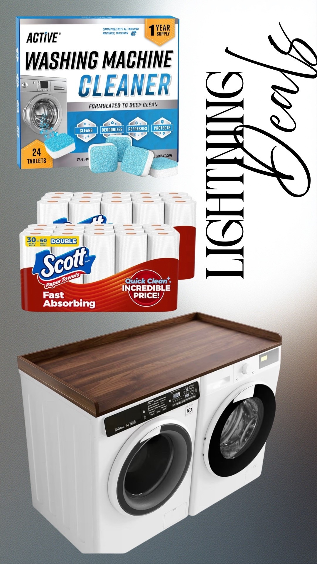 Lightning deals. Prices are valid for a few hours only.