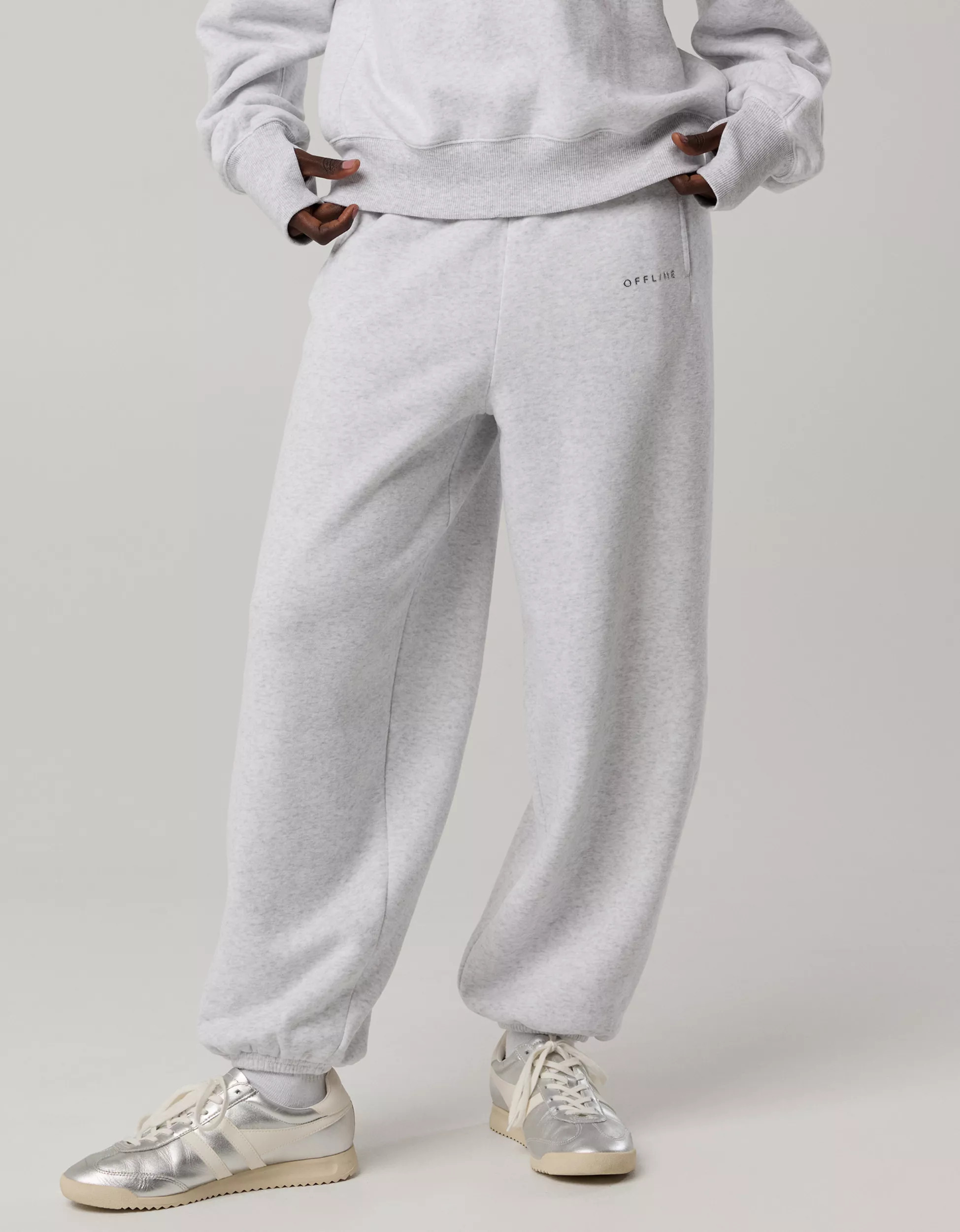 OFFLINE By Aerie Cloud Fleece Baggy Jogger | Aerie