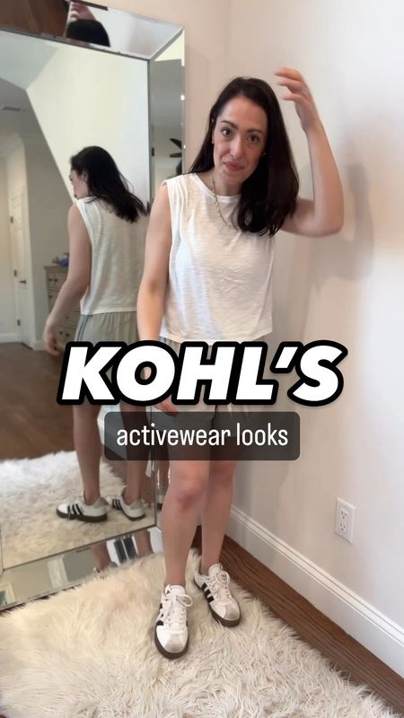 Kohl’s activewear looks
Athleisure
Sale alert
Summer style 
Outfit ideas 
Affordable fashion 

#LTKFindsUnder50 #LTKSaleAlert #LTKActive