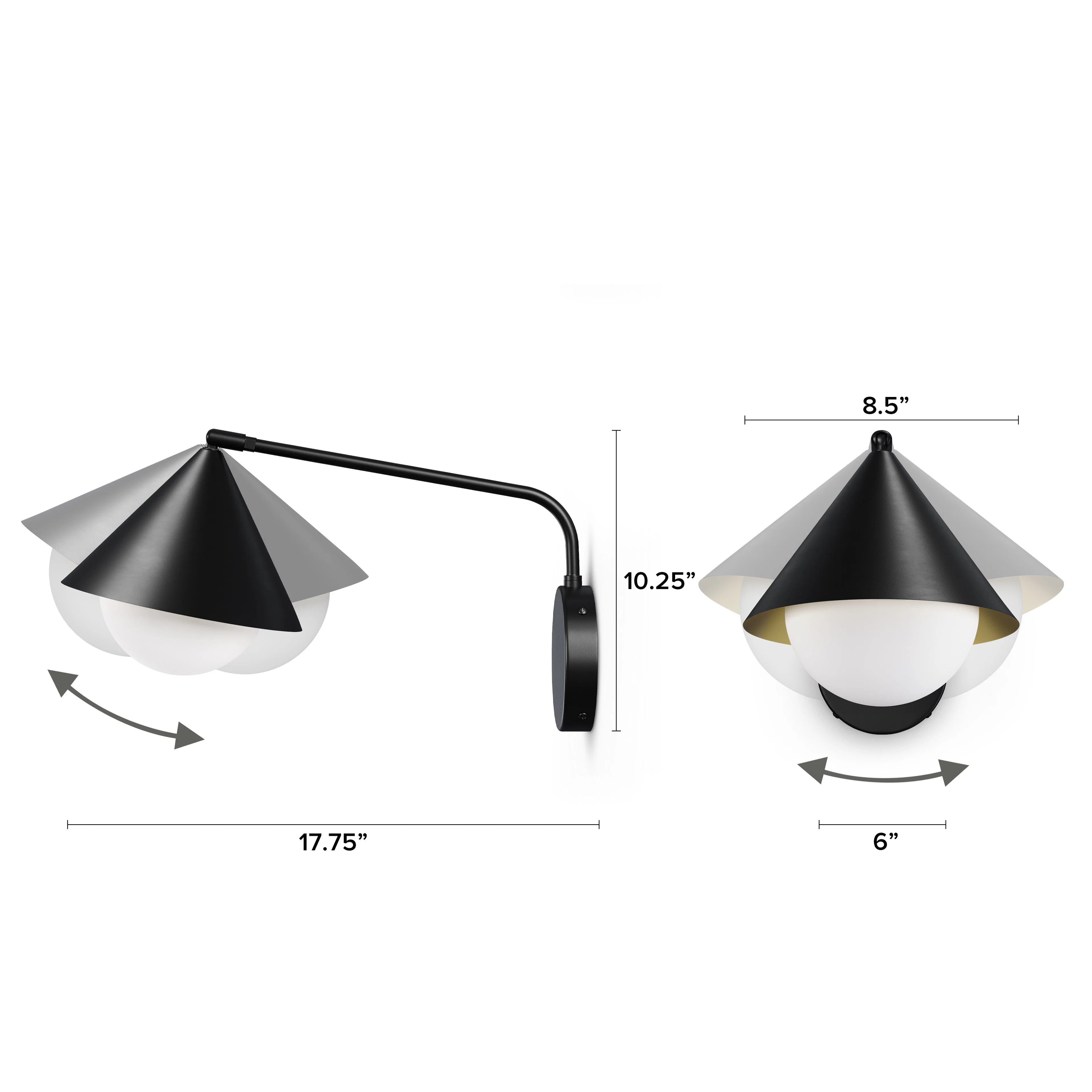 Bing Sconce - Black | Article