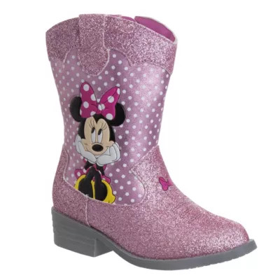 Disney Minnie Mouse Girls' Cowgirl Boots (Toddler/Little Kids) | Belk