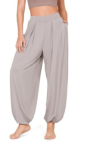 ODODOS Women's Wide Leg Pants with Pockets Lightweight Loose Draped Casual Palazzo Lounge Pajama ... | Amazon (US)