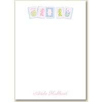 Personalized Mah Jongg Notepad, Pastel Pink Mahjong Tiles, Jong Gift | Etsy (US)