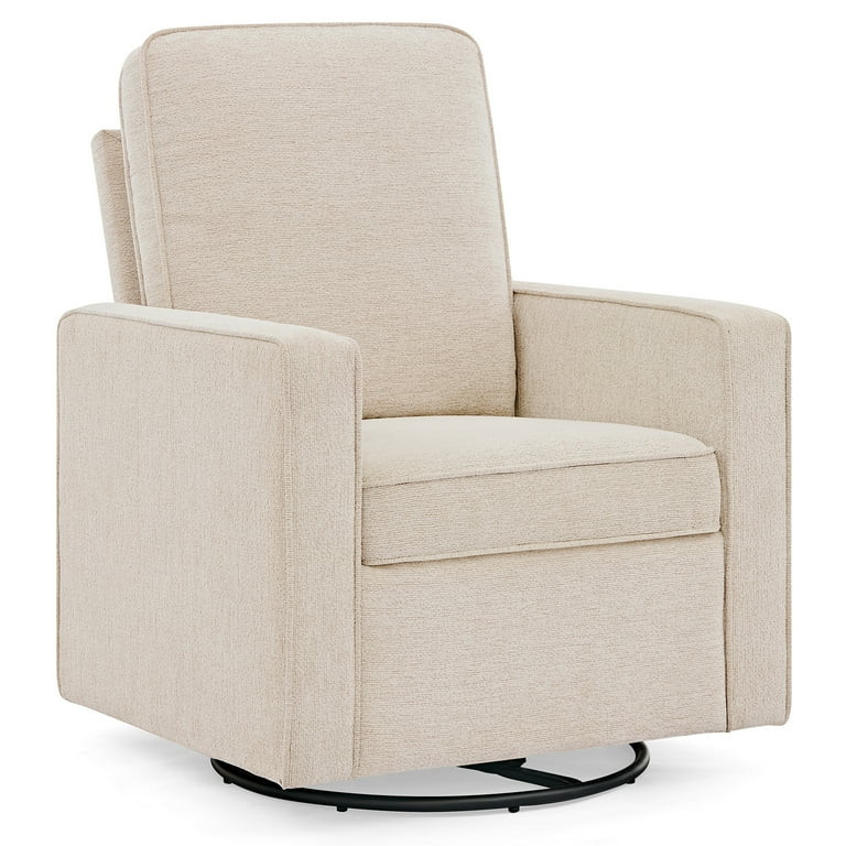 Delta Children Noah Upholstered Swivel Glider with Stain-Resistant Performance Fabric- Greenguard... | Walmart (US)