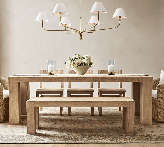 Collins Metal Round Chandelier (36"-51") | Pottery Barn (US)