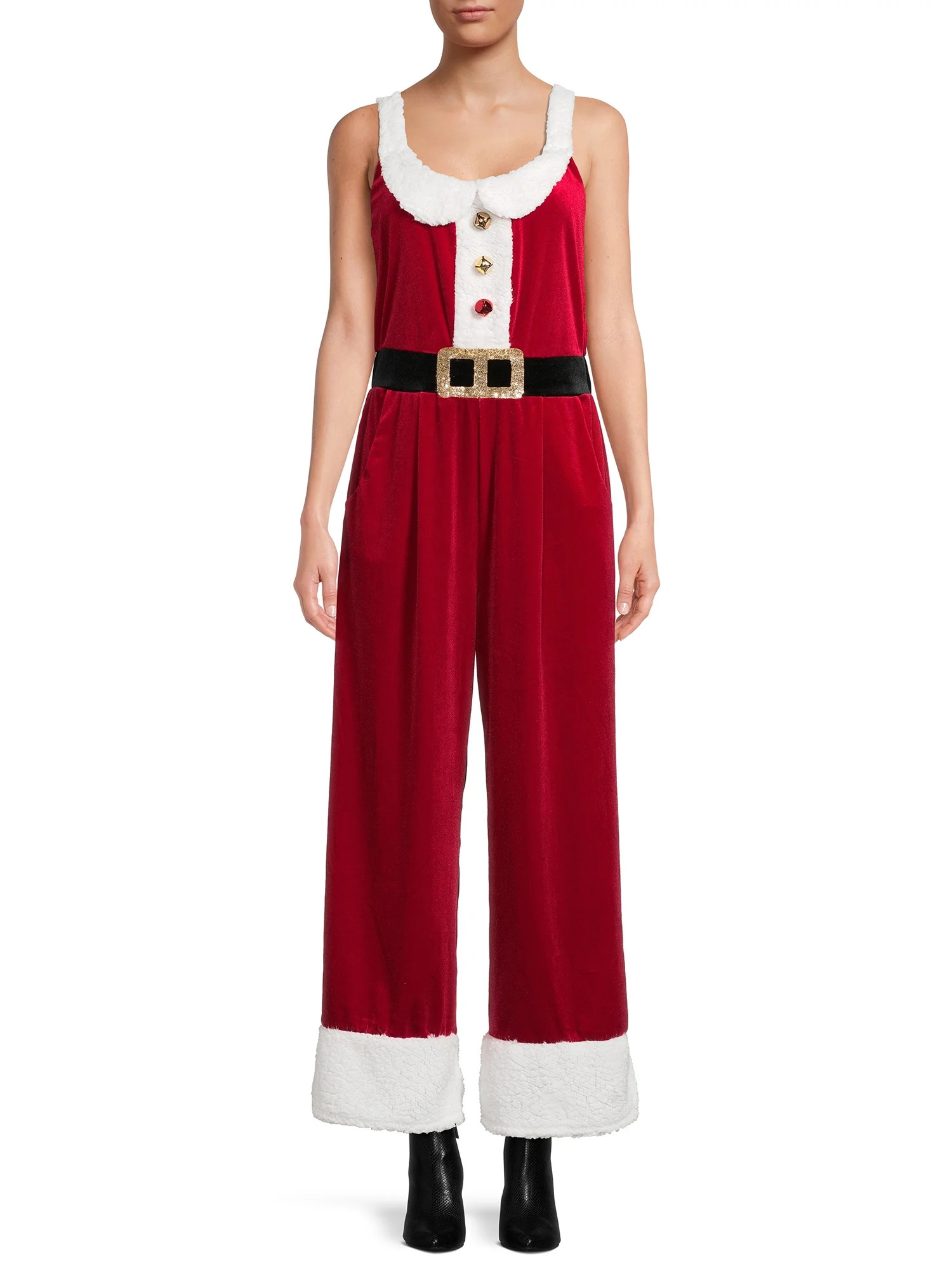 No Boundaries Juniors’ Christmas Jumpsuit | Walmart (US)
