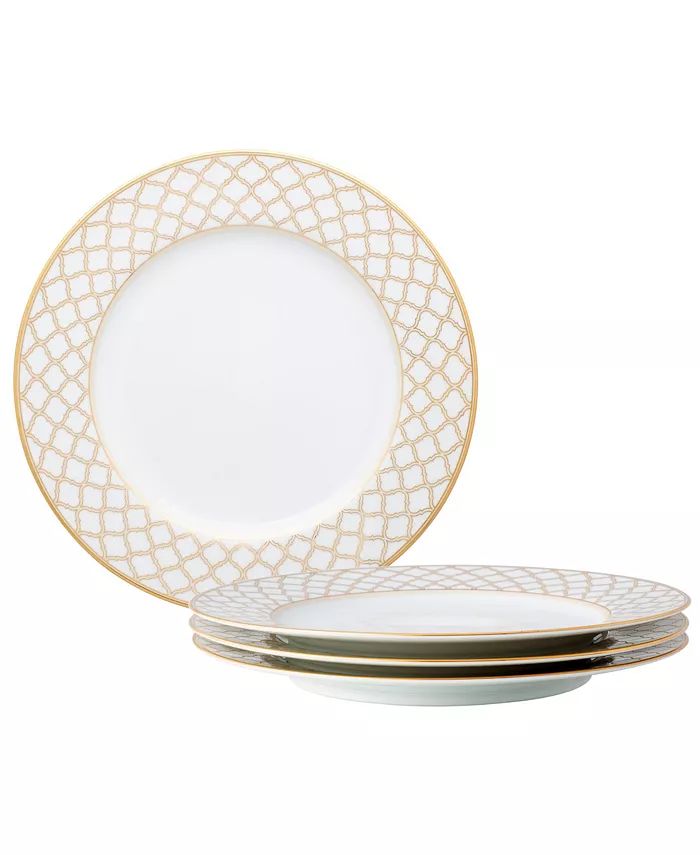 Noritake Eternal Palace Gold Set of 4 Dinner Plates, 10-1/2 | Macys (US)